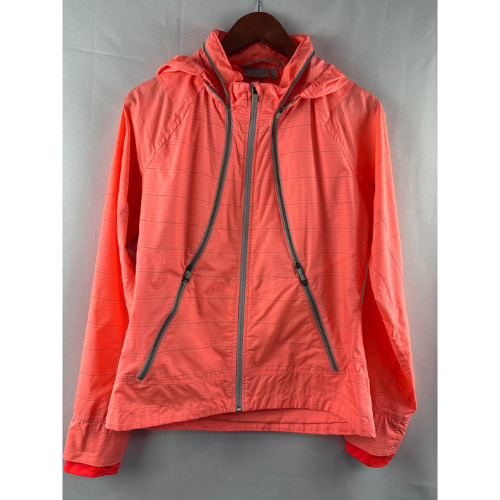 Athleta Womens Coral Hooded Jacket Medium Polyester