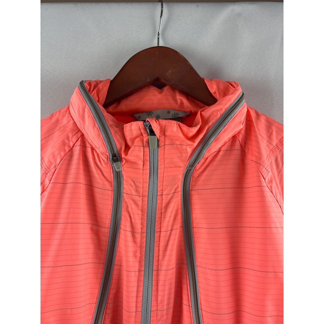 Athleta Womens Coral Hooded Jacket Medium Polyester