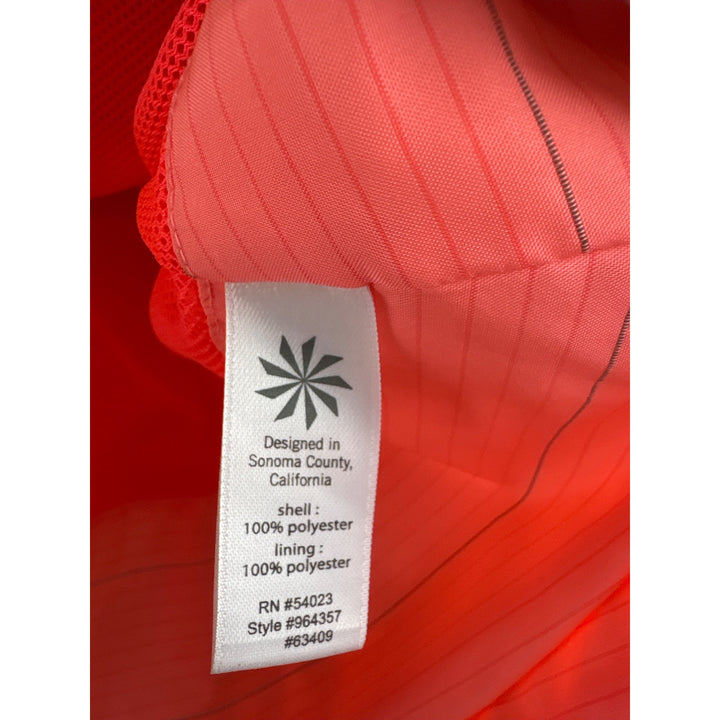 Athleta Womens Coral Hooded Jacket Medium Polyester
