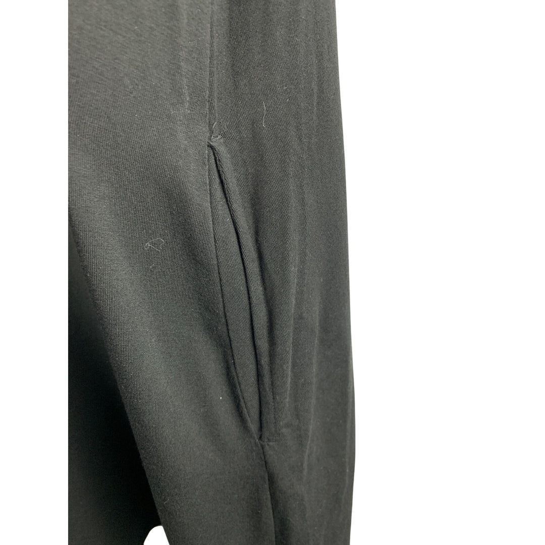 TT Womens Sleeveless Knit Dress M Black Rayon/Spandex