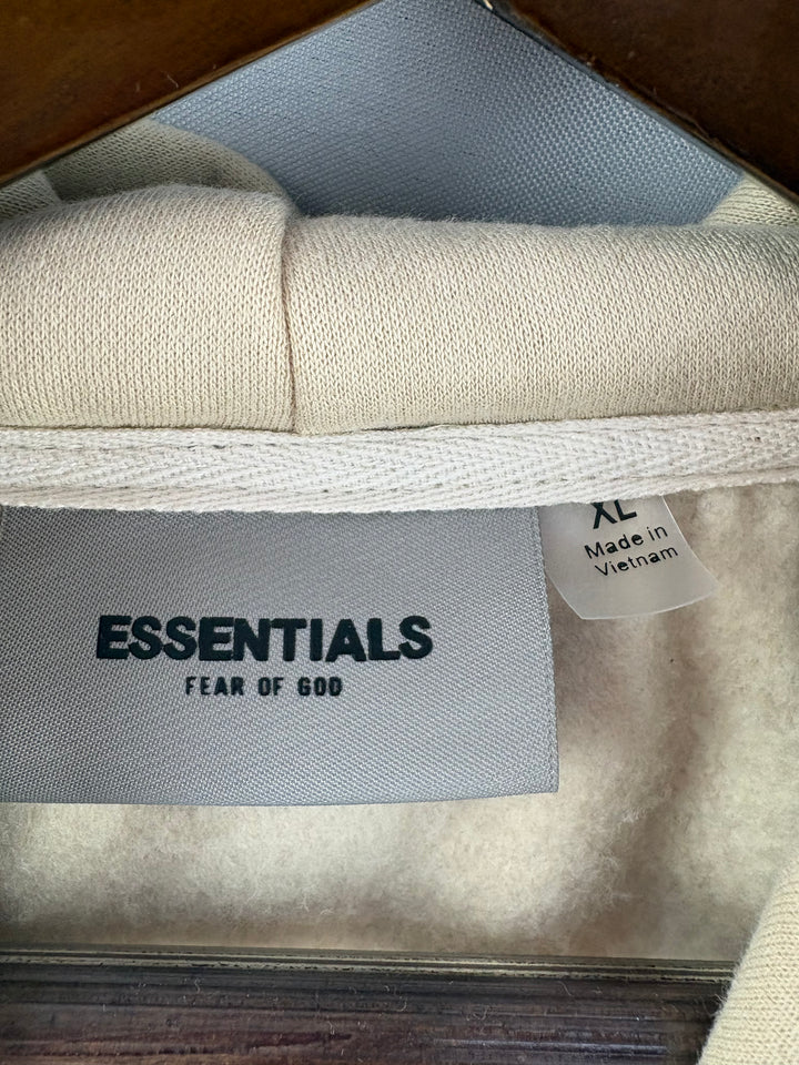 Women’s Essentials XL Tan Logo Hoodie