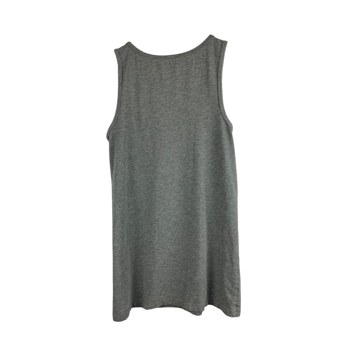 FeiNa Womens Gray Tank Top M/Cotton & Modal Blend/Made In Thailand