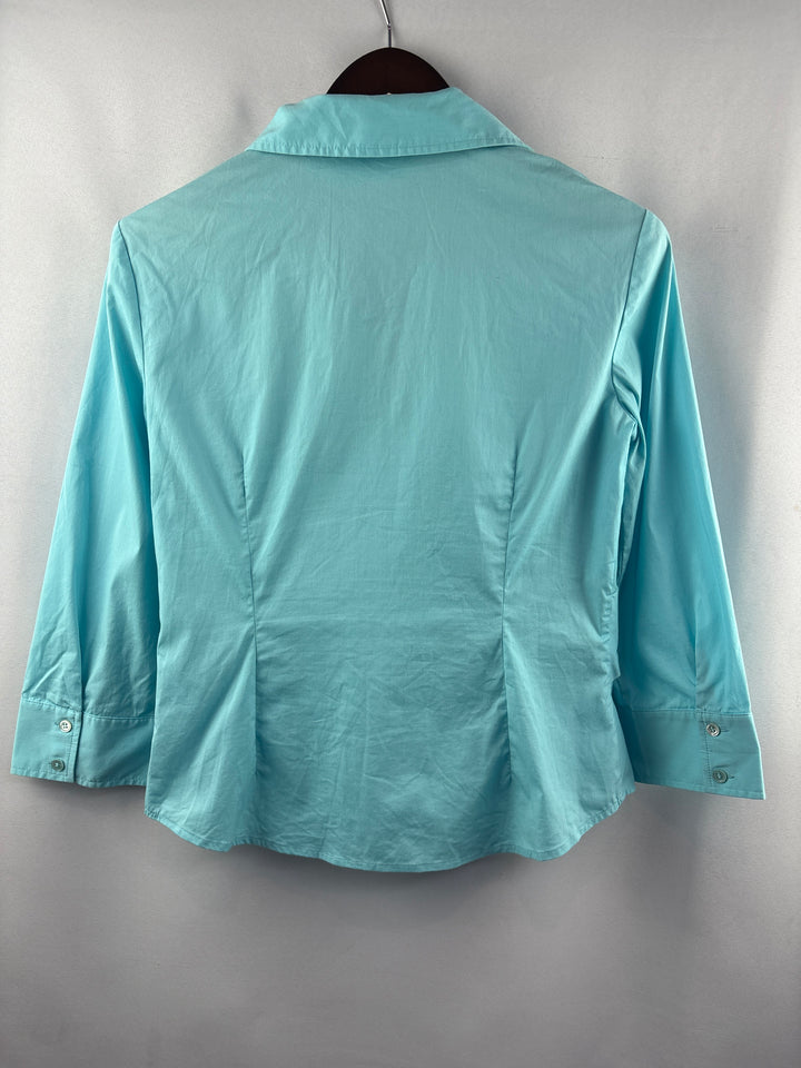 Women’s Marciano Large Sky Blue Faux Knot Blouse