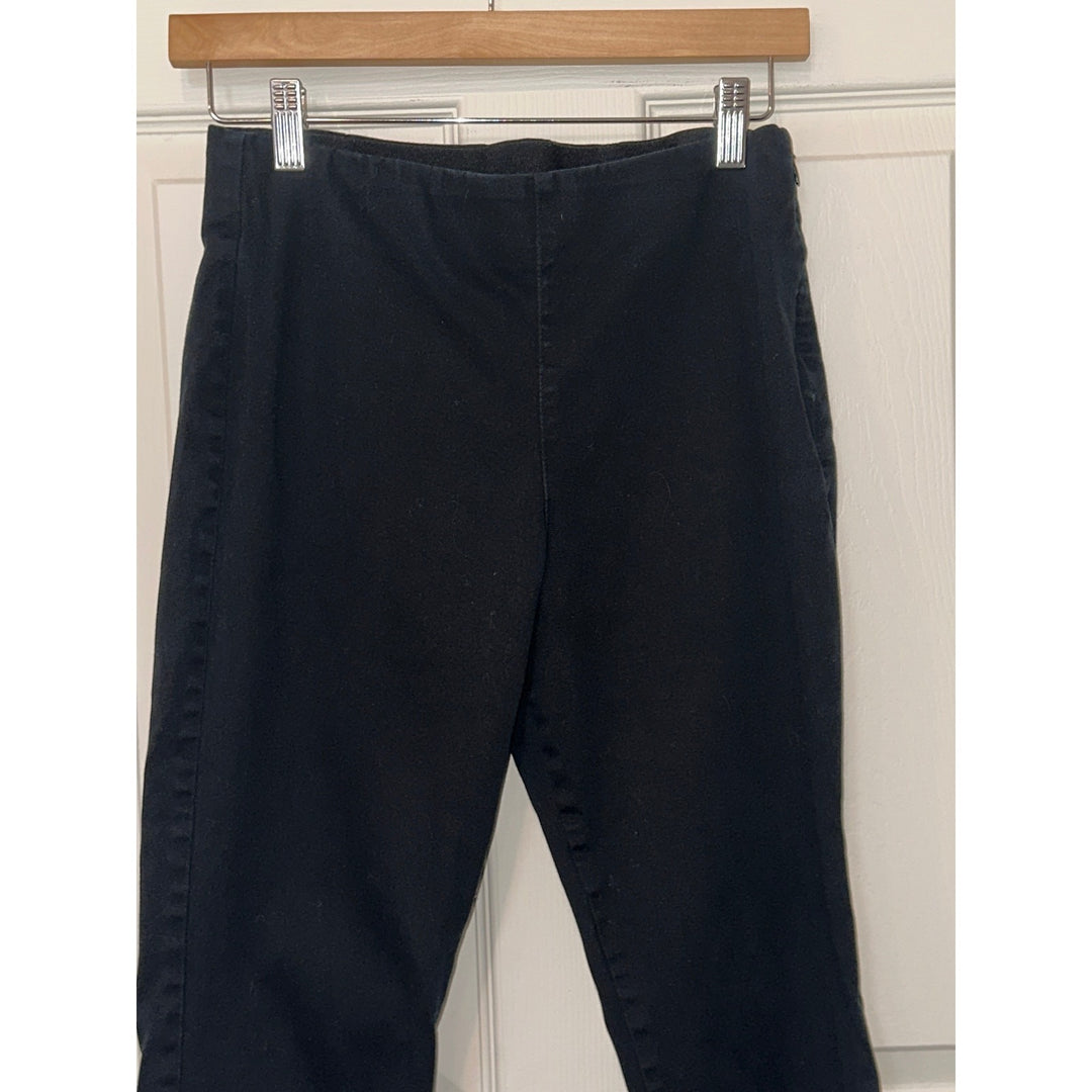 Old Navy Size 8 Black Skinny Ankle Trousers