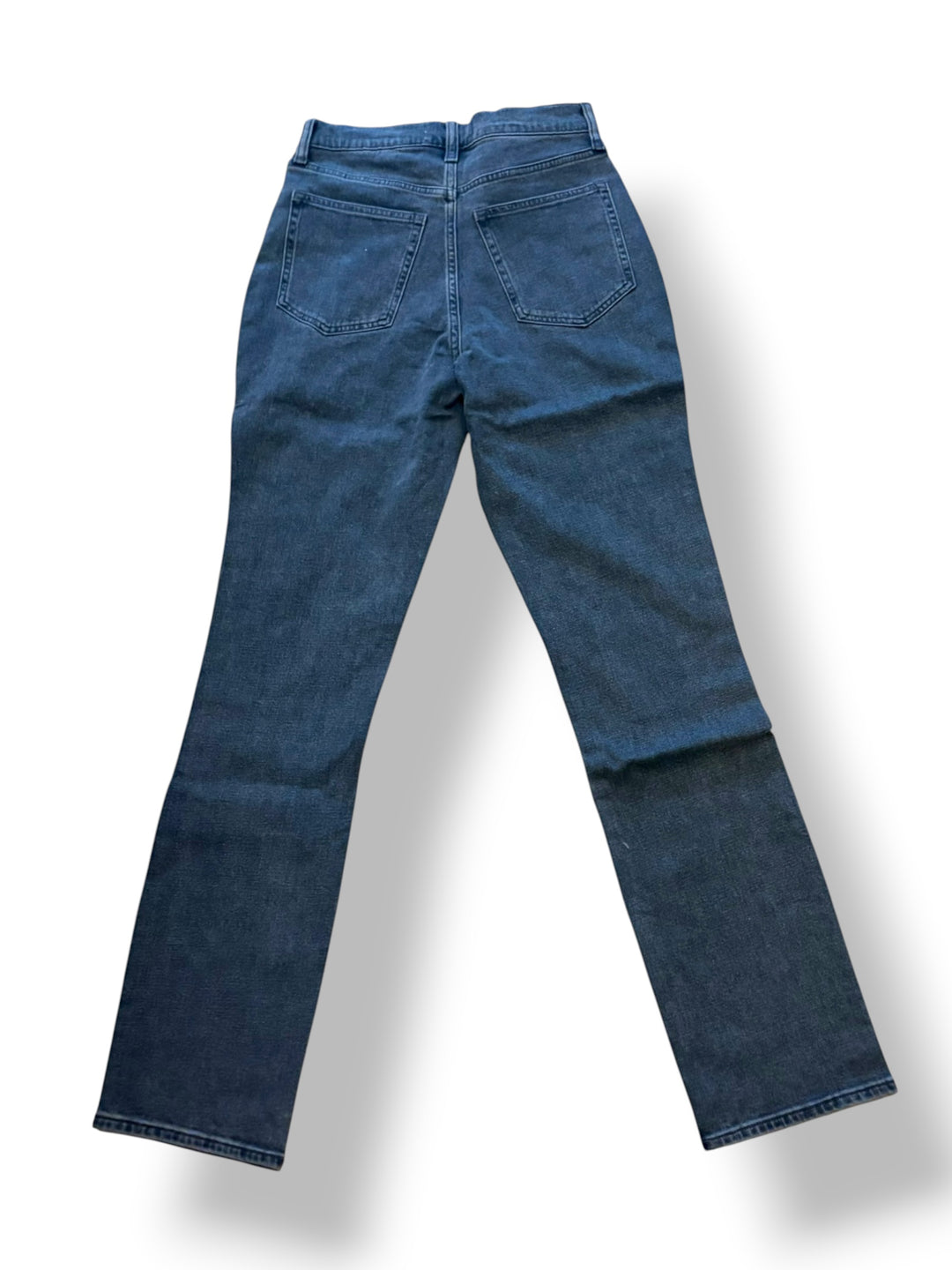 Abercrombie &amp; Fitch Black Wash Slim Straight Jeans 27 4 NWT Ultra High Rise Y2K