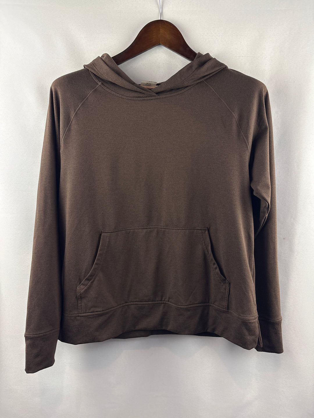 Womens DanSkin Medium Chocolate Brown Hoodie