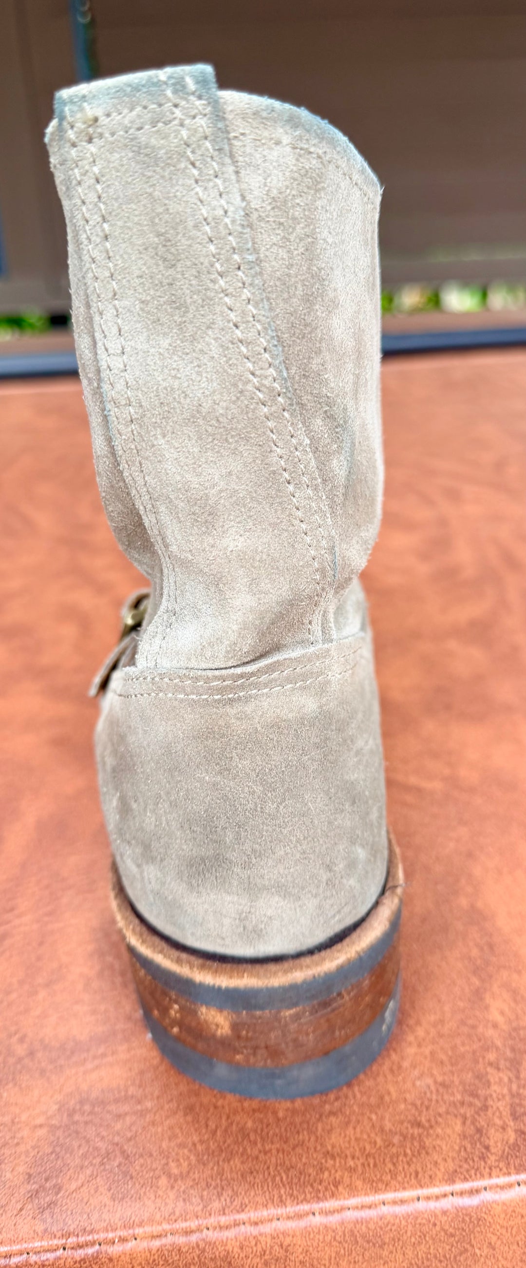 Vintage Shoe Company USA Union Made Pennsylvania Leather Ankle Boots Women's Size 8