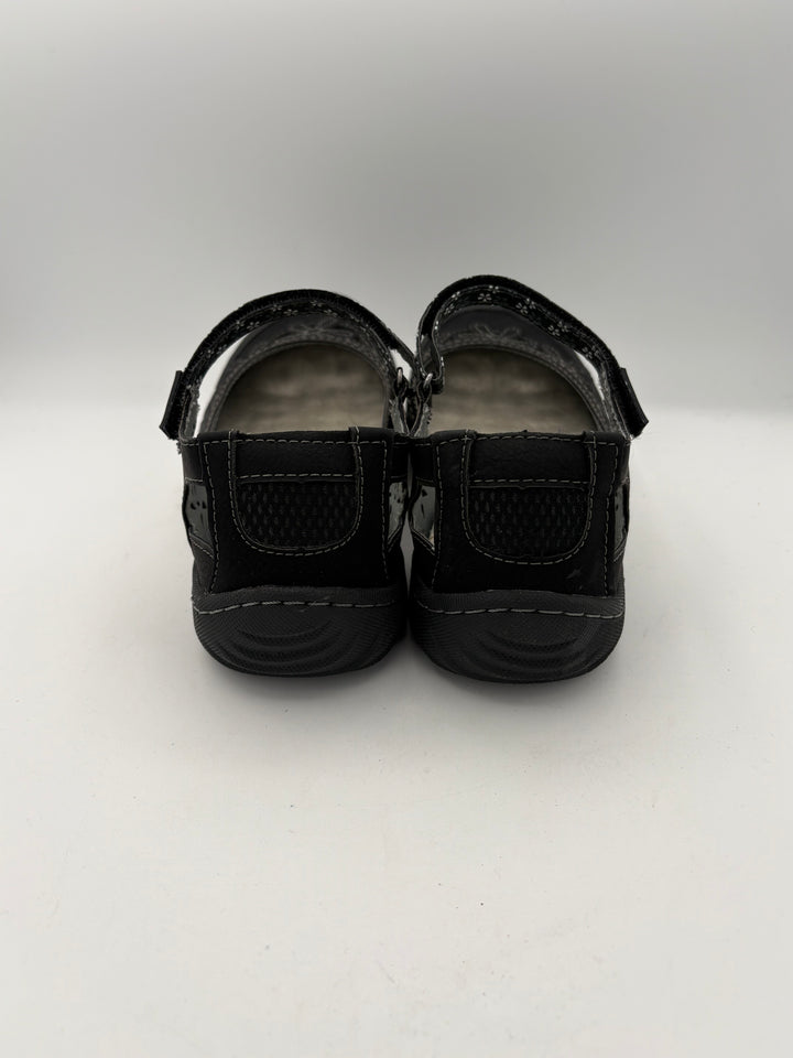 Women’s JBU by Jambu Size 8 Black Suede Close Toed Sandals
