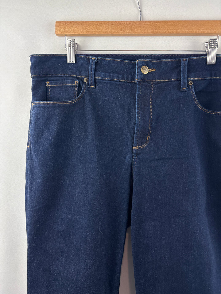 Women’s NYDJ Size 18 Dark Blue Cropped Jeans