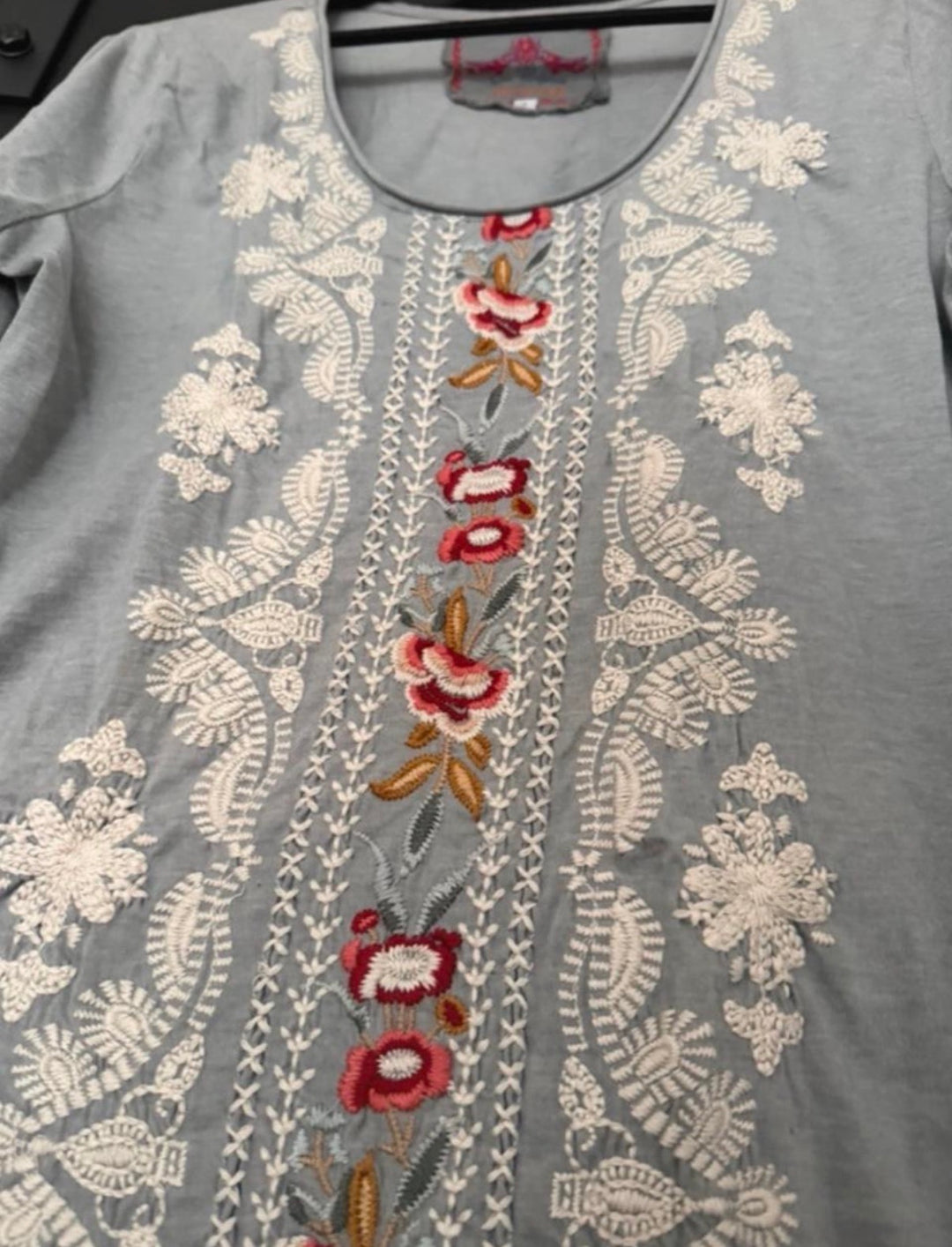 Johnny Was Long Sleeve Tunic Top