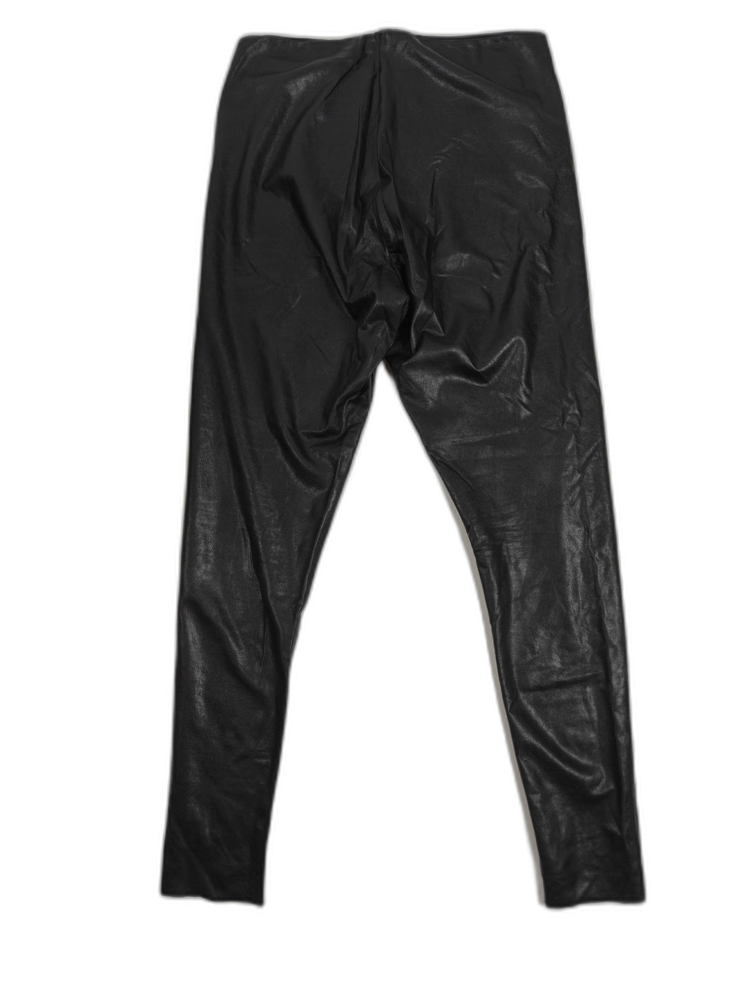 Womens Commando Faux Leather Leggings Black XL