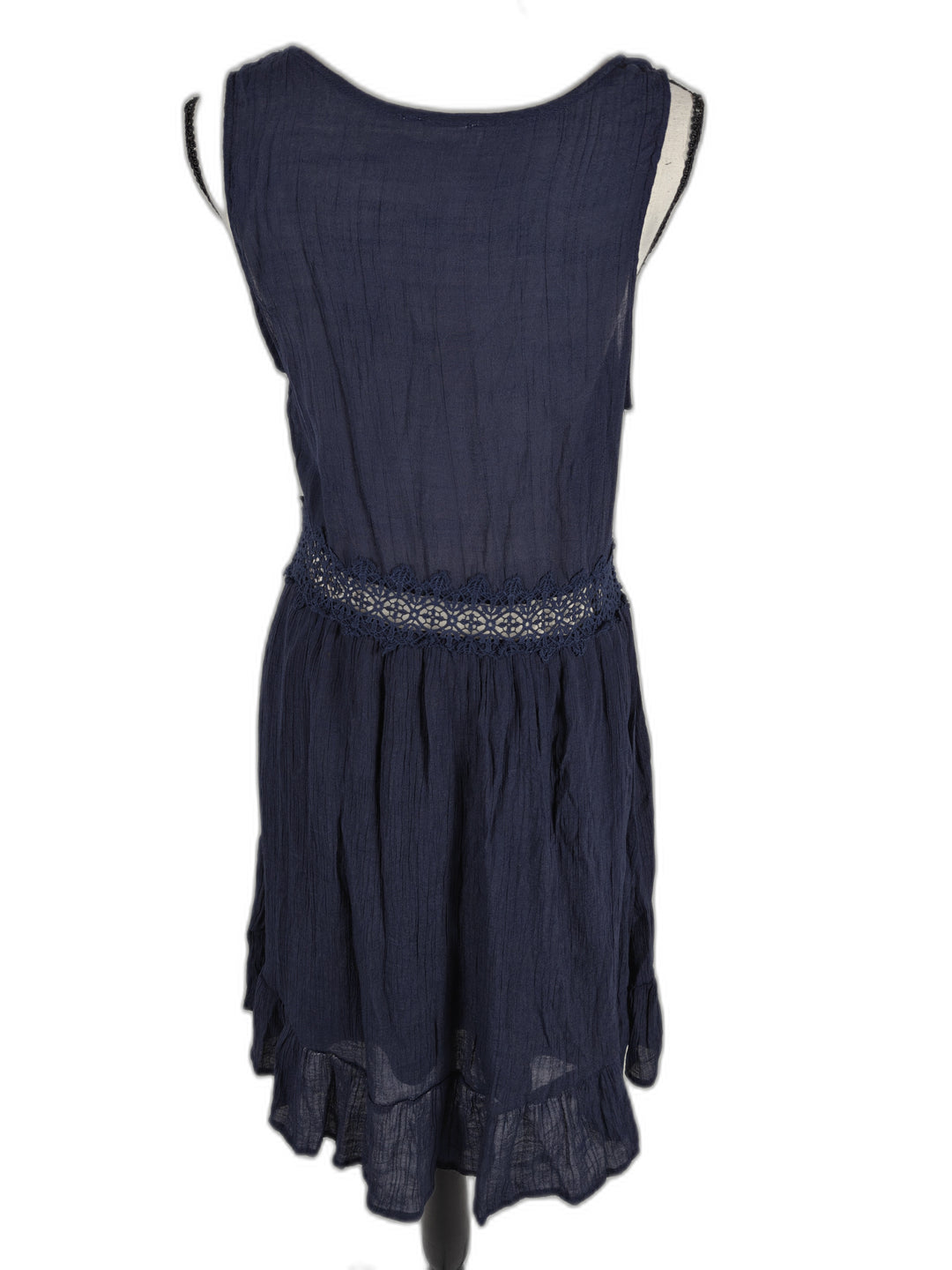 Women Blu Pepper Dress Navy Blue Size M