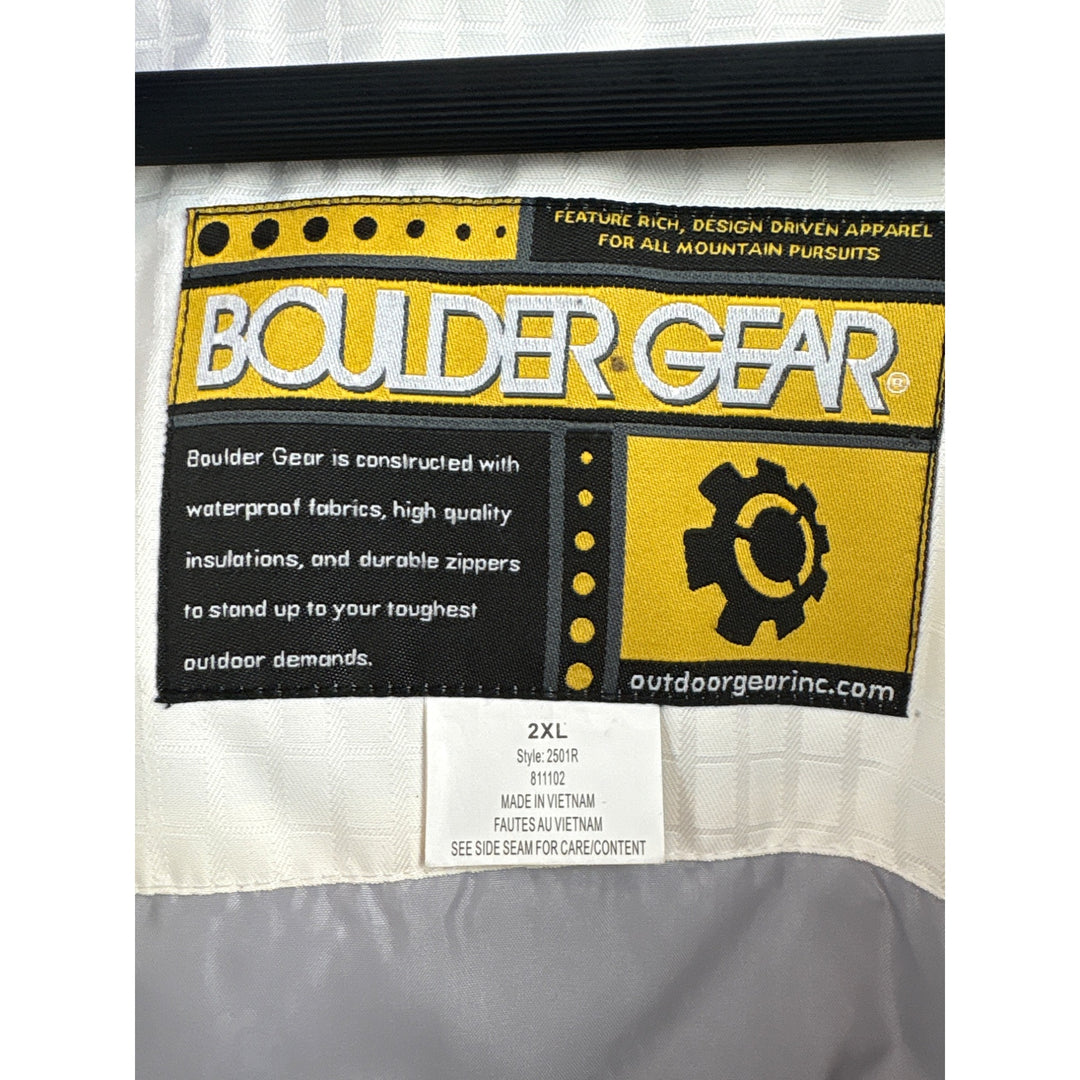 Women’s Boulder Gear 2XL White & Purple Winter Coat