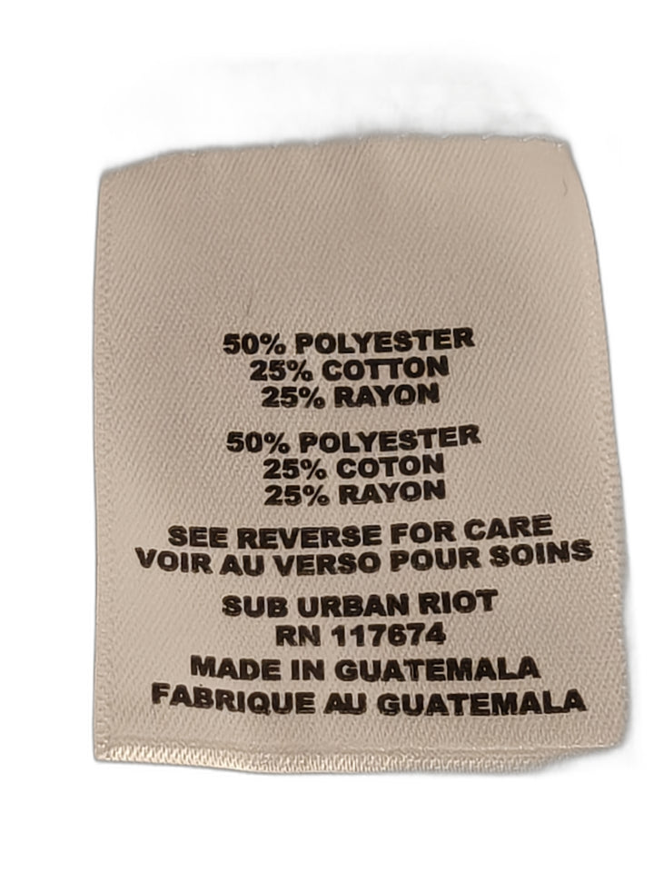 Women’s, Sub_Urban Riot, Cutout Boat-Neck Long-Sleeve Top, White, Small