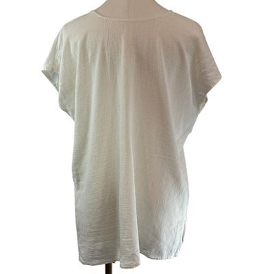 Women’s Crème Cotton T-Shirt – Size L