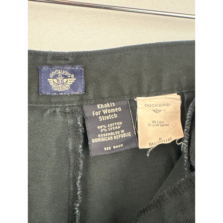 Women’s Dockers Size 8 Black Wide Leg Jeans