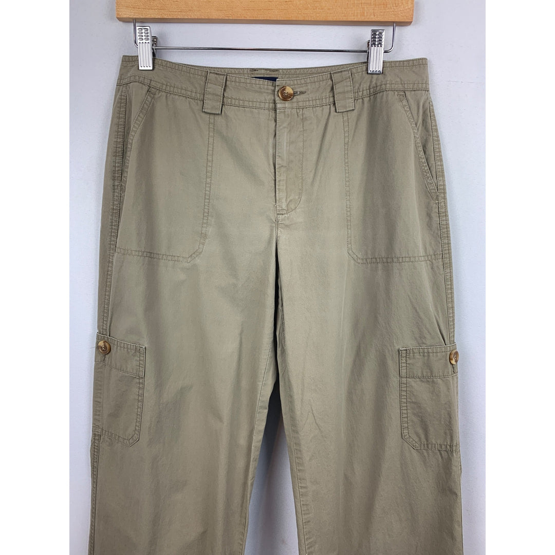 Dockers Womens Khaki Cargo Pants Size 8
