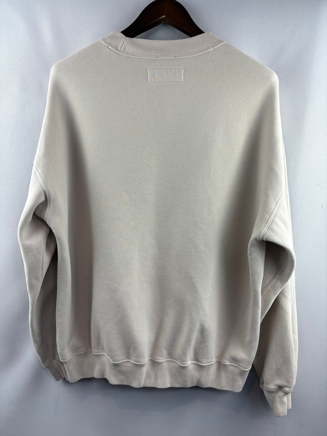 Men’s Abercrombie & Fitch Medium Cream Oversized Crewneck