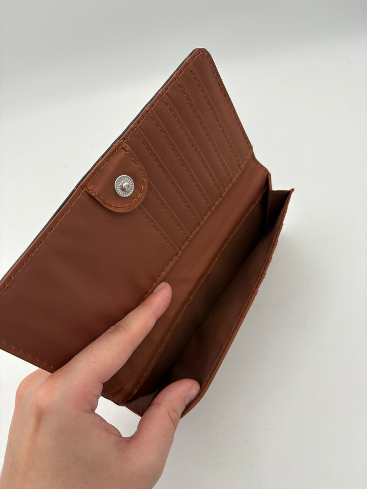 Women’s Kohl’s Medium Brown Faux Leather Wallet