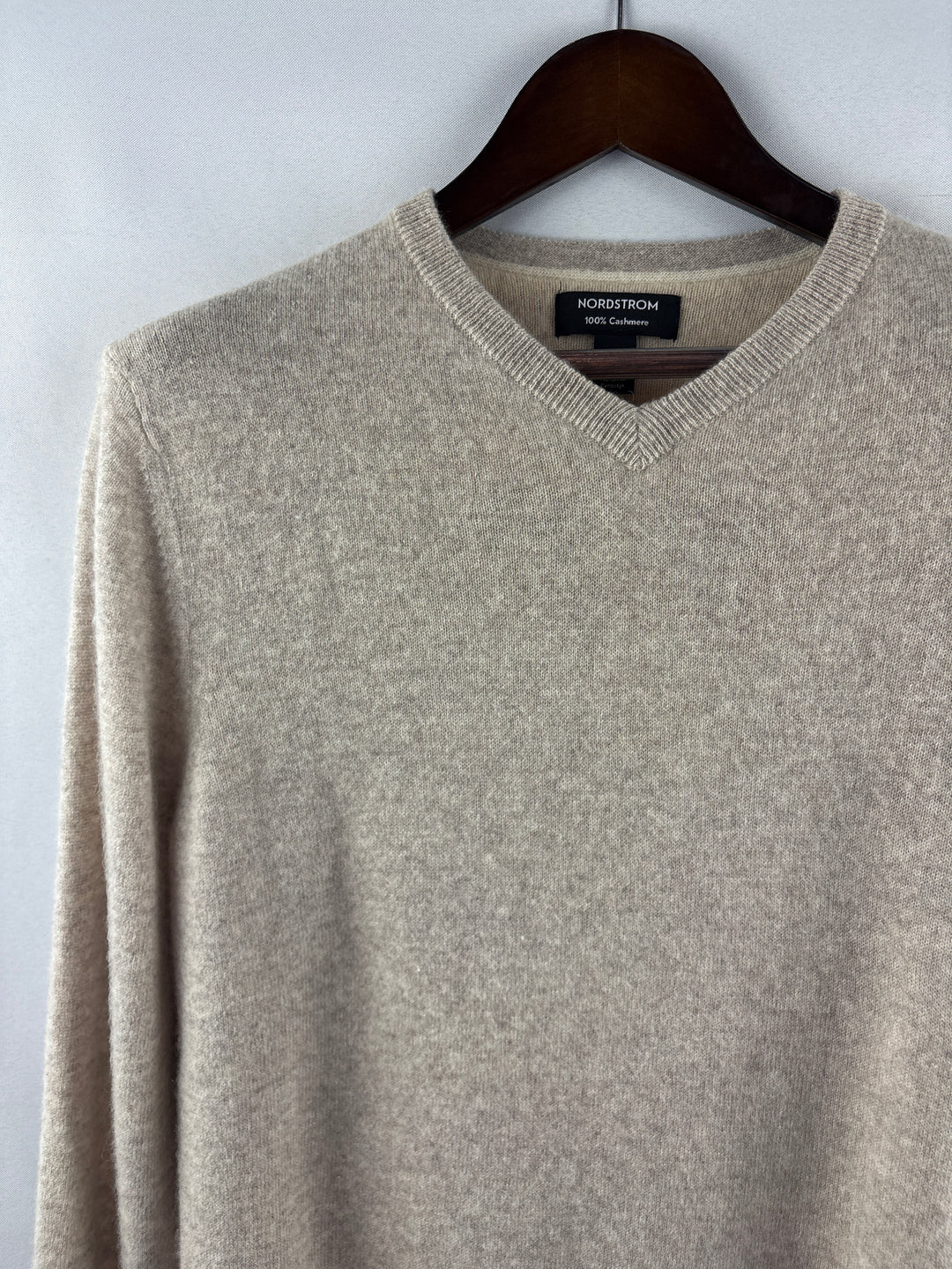 Women’s Nordstrom Medium Beige Cashmere Sweater