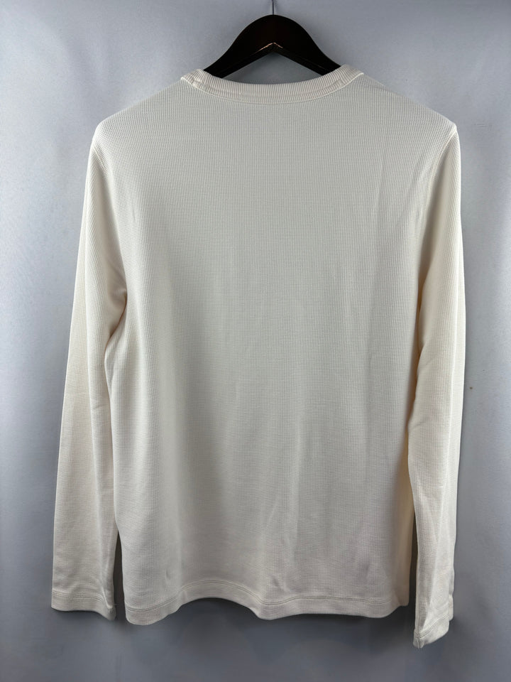 Men’s YPB Medium Cream Long Sleeve Shirt