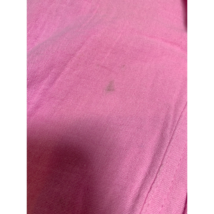 J. Crew Womens Pink Long-Sleeve Button-Down Shirt XS 100% Cotton