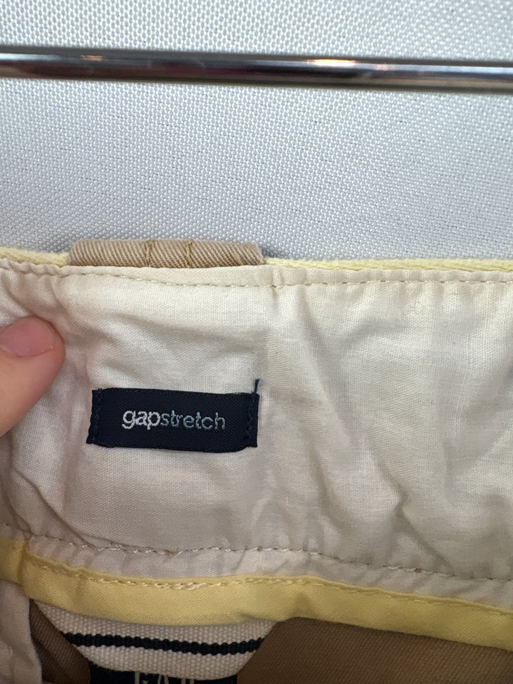 Women’s GAP Size 1 Khaki Pants w/ Yellow Accents