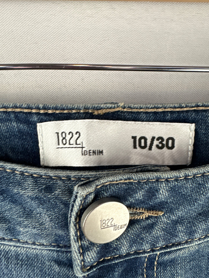 Women’s 1822 Denim Size 10/30 Blue Wide Leg Jeans