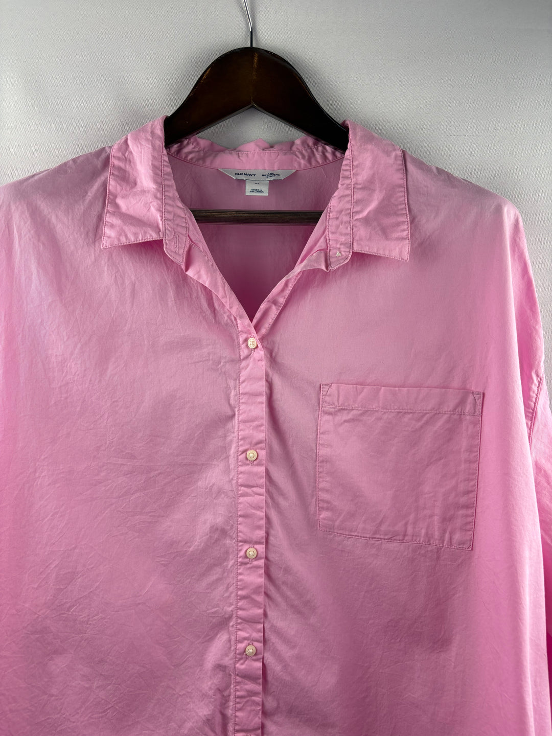 Women’s Old Navy XL Bubblegum Pink Button Up Shirt