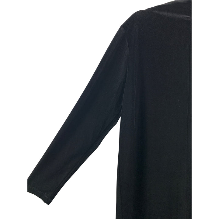 Women’s Jones New York Sport Black Long Velvet Dress Size 1X