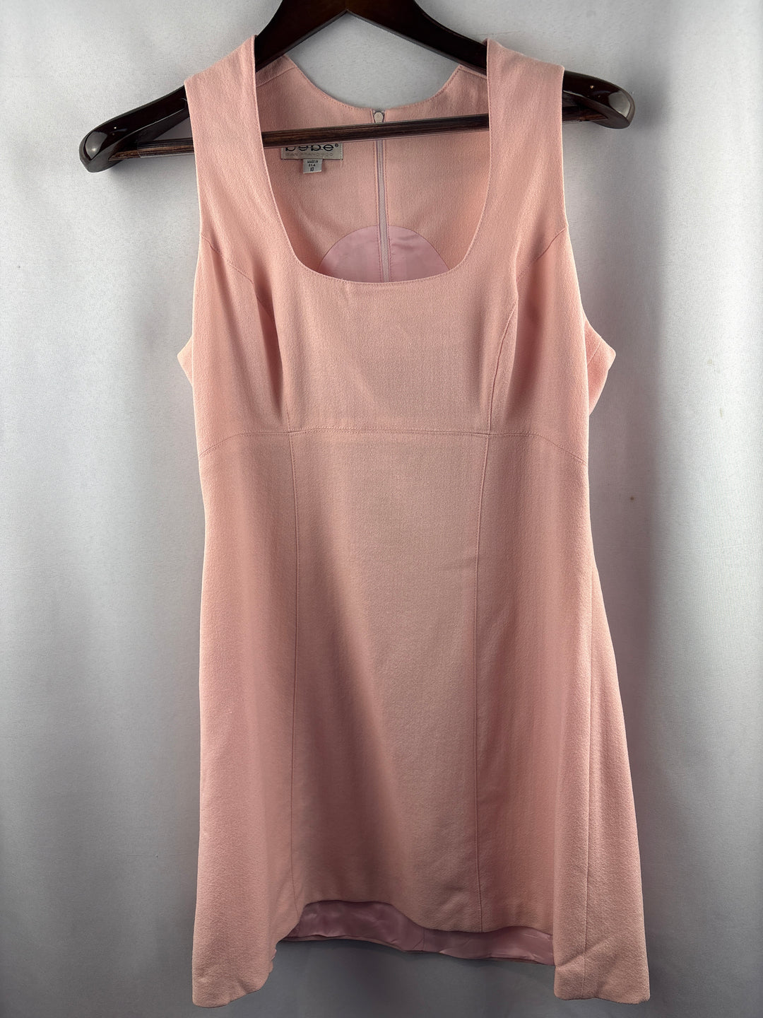 Women’s Bebe Size 10 Peachy Pink Pencil Dress & Blazer Set