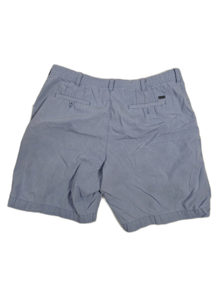 Mens IZOD Chino Shorts Blue Size 38