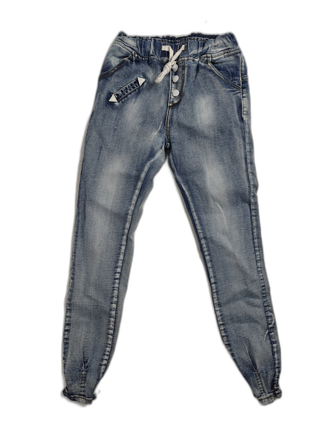 Women Fashion Jeans Jogger Jeans Blue Size Medium