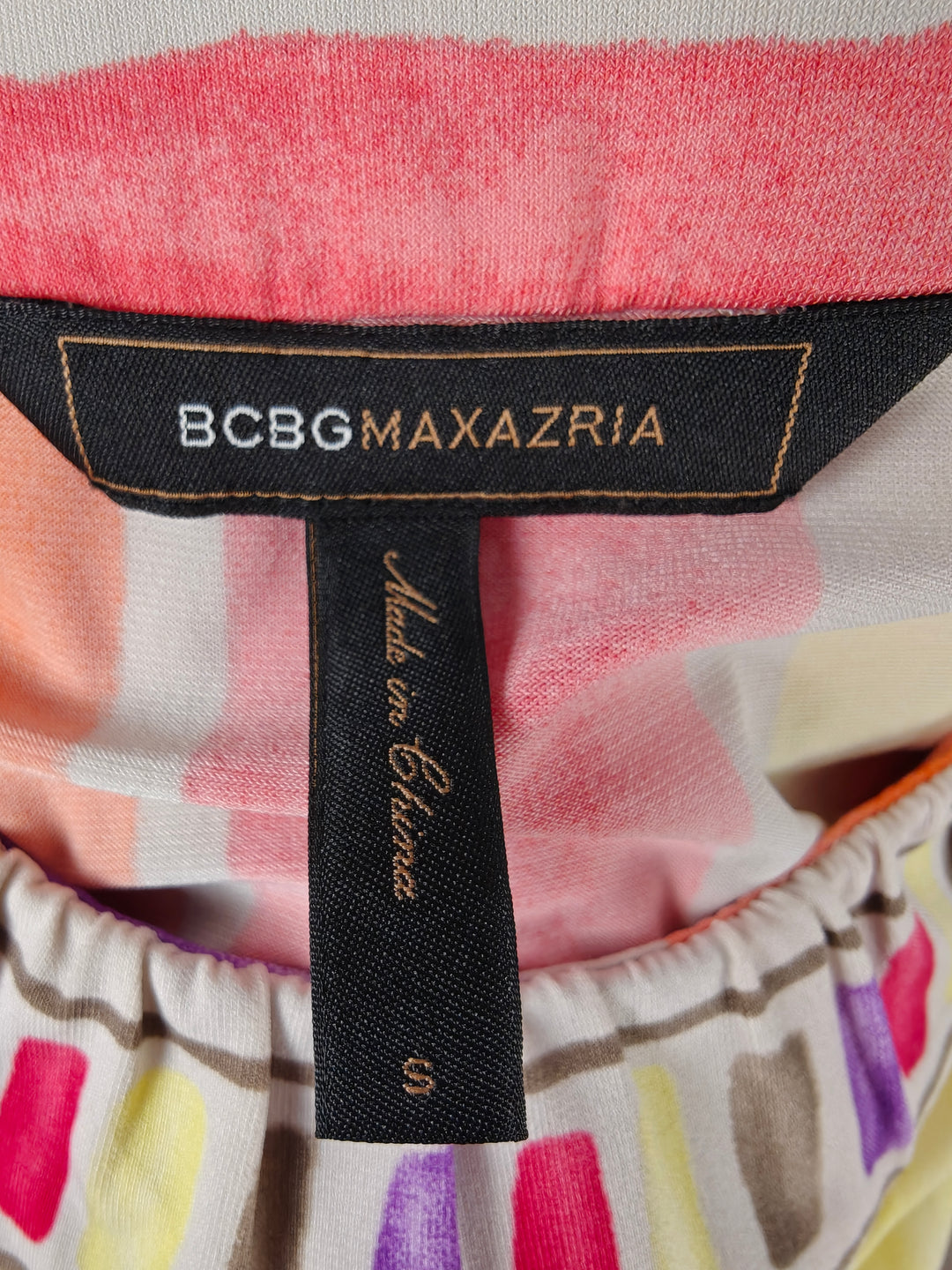 Women BCBGMAXAZRIA Tunic Dress Multicolor Size S
