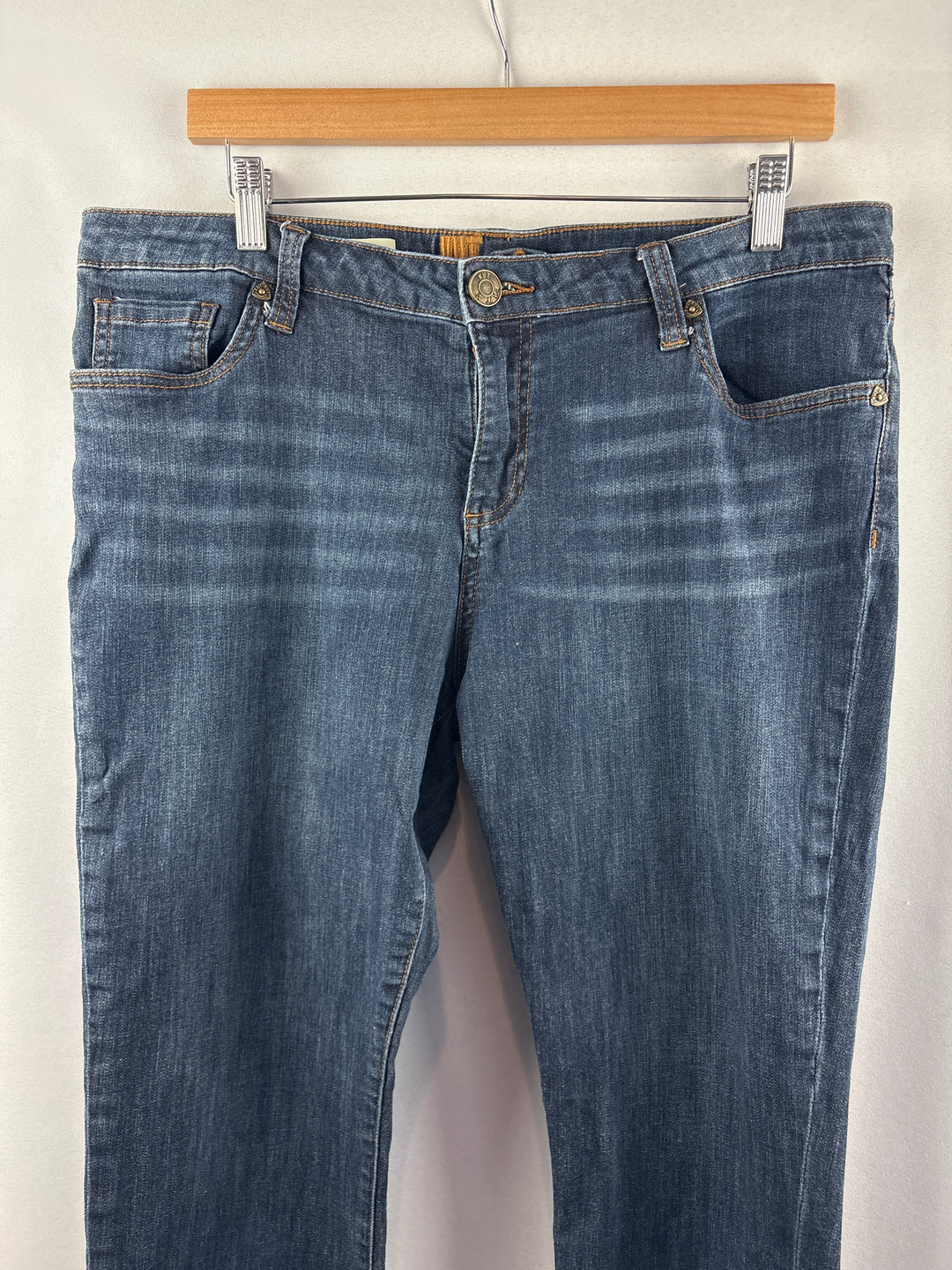 Women’s Kut from the Kloth Size 14 Dark Wash Blue Skinny Jeans