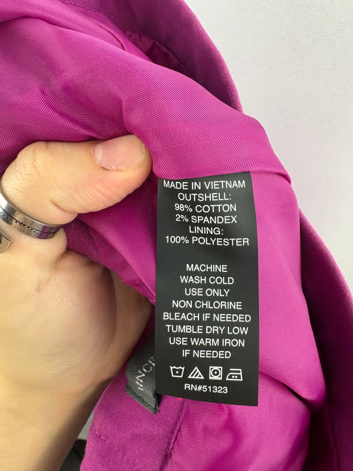 Women’s Vince Camuto Size 6 Vibrant Purple Pencil Skirt