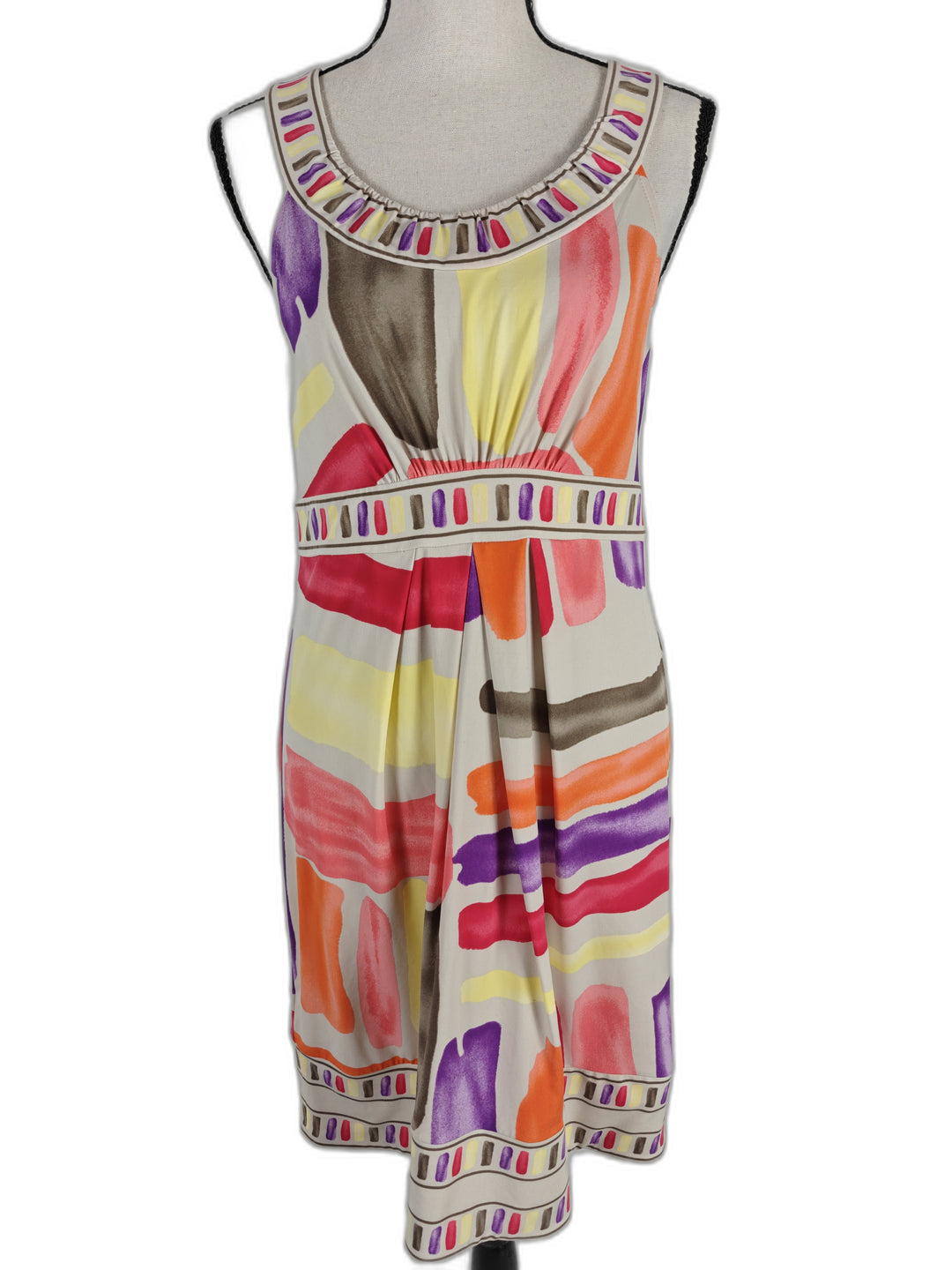 Women BCBGMAXAZRIA Tunic Dress Multicolor Size S
