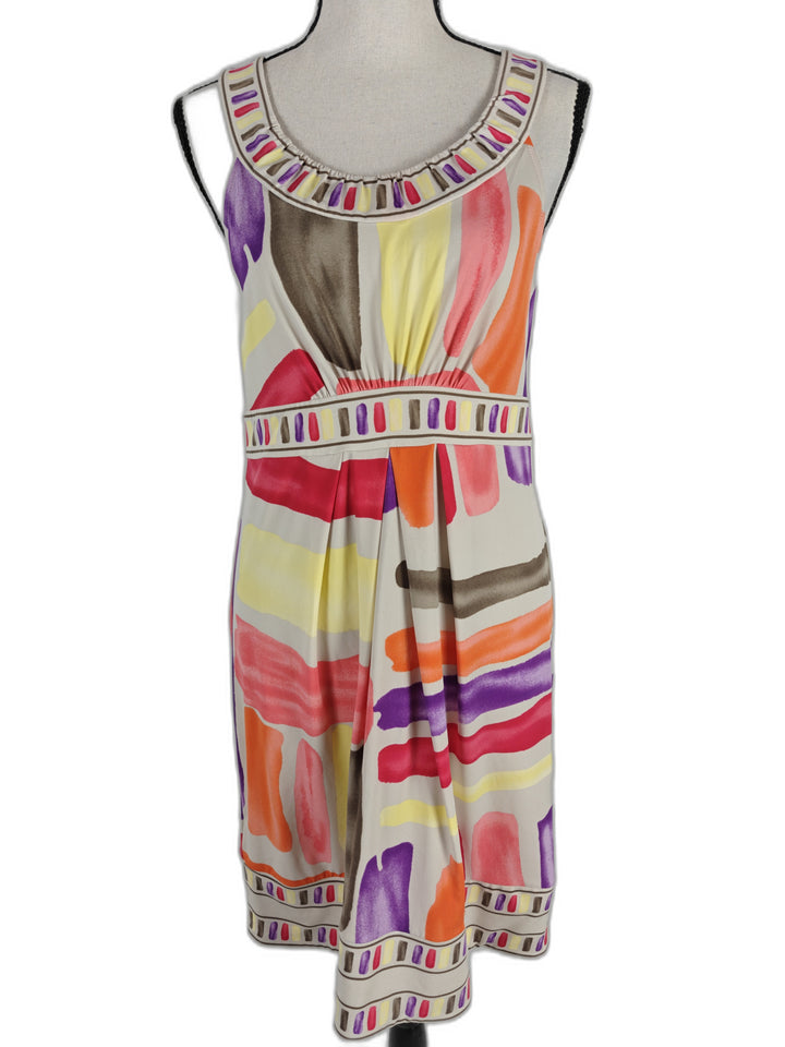 Women BCBGMAXAZRIA Tunic Dress Multicolor Size S