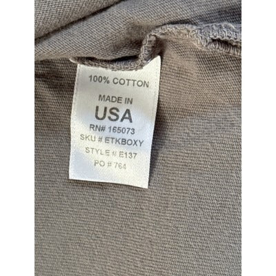 Free People Boxy Tank Top - 100% Cotton - Made In USA