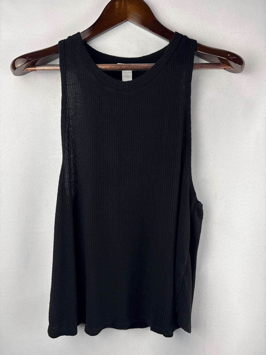 Women’s Eberjey Small Black Ribbed Tank Top