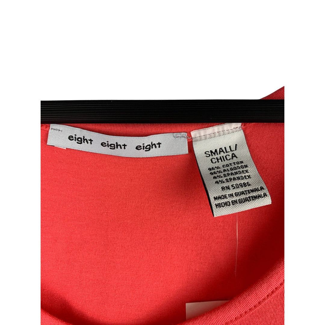 Eight Eight Eight Womens Tank Top S Mango Tango