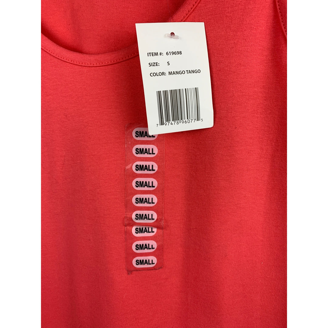 Eight Eight Eight Womens Tank Top S Mango Tango