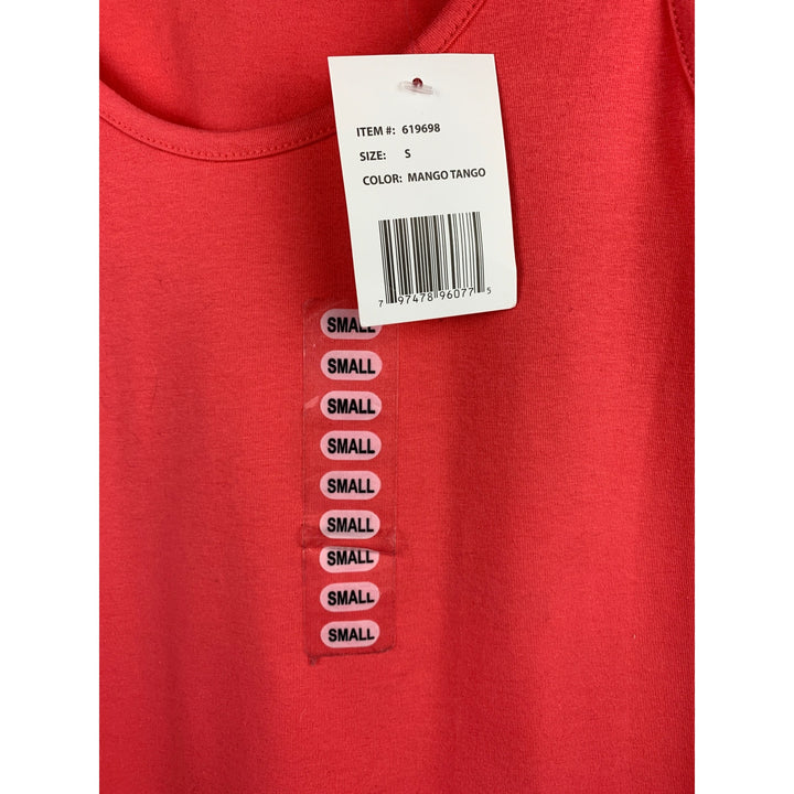 Eight Eight Eight Womens Tank Top S Mango Tango