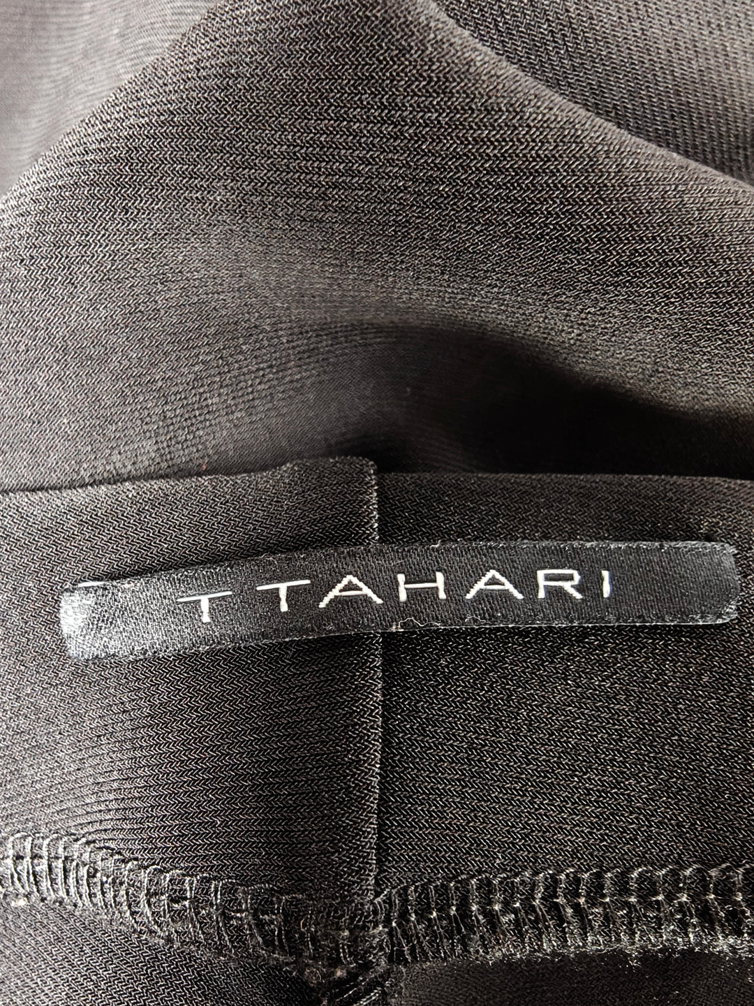Womens Tahari Straight Leg Pants Black Size 12