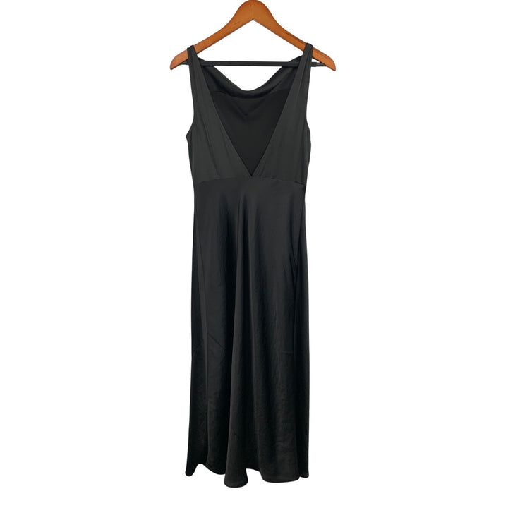 Wilfred Aritzia New Goddess Black Dress XS