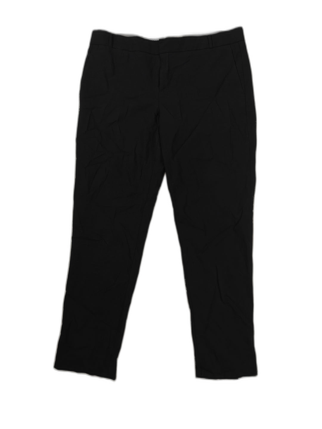 Womens Banana Republic Logan Fit Dress Pants Black Size 14L