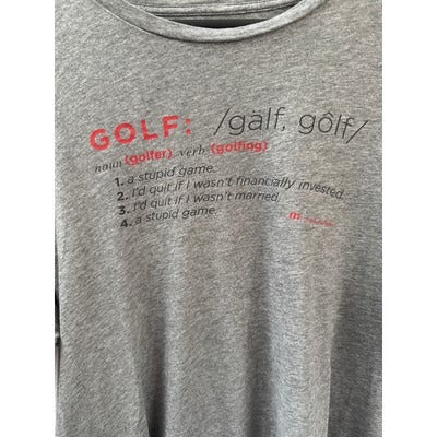 Golf Definition Graphic Tee Shirt