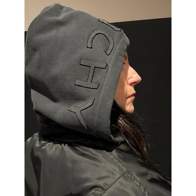 Givenchy Oversized hooded jersey/shell bomber Size 34/36 Fits US size 6