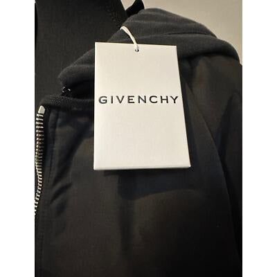Givenchy Oversized hooded jersey/shell bomber Size 34/36 Fits US size 6