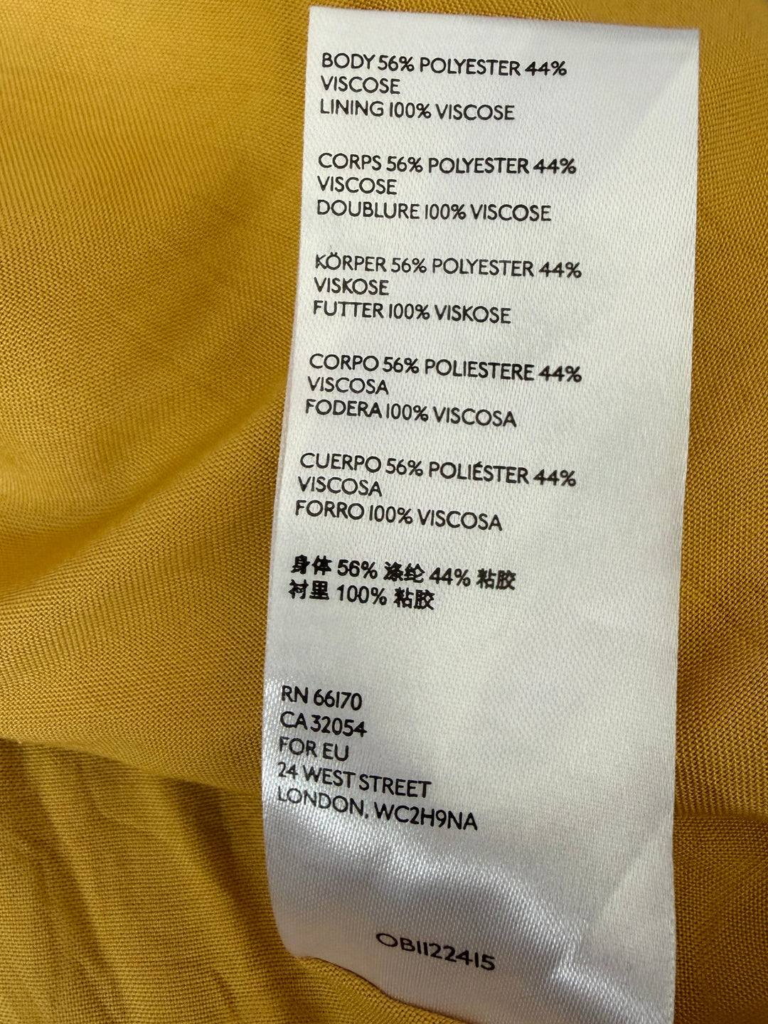 Anthropologie Yellow Floral Springtime Boho Party V-neck long Dress Size S